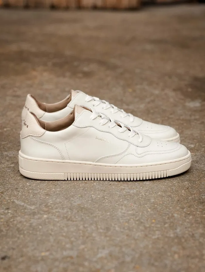 Scott Off White and Foam Women Bobbies Sneakers