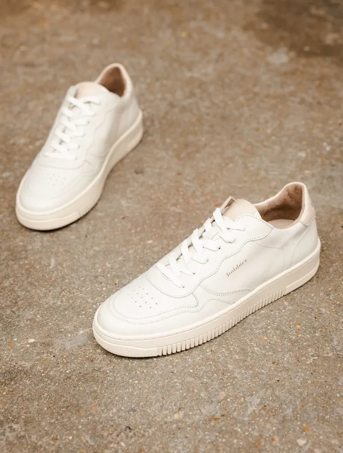 Scott Off White and Foam Women Bobbies Sneakers Scott Off White and Foam Women Bobbies Sneakers