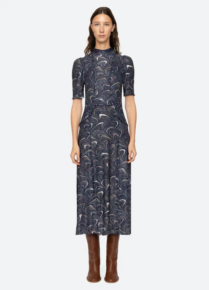 Sea New York Dresses Women Amara SS Dress Navy Sea New York Dresses Women Amara SS Dress Navy