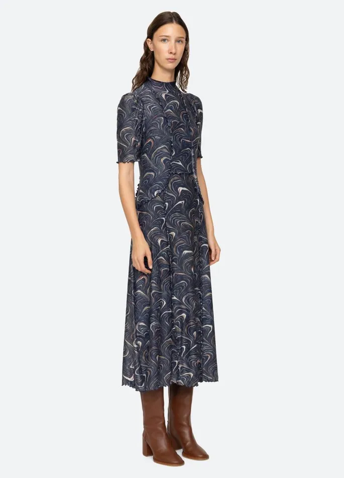Sea New York Dresses Women Amara SS Dress Navy Sea New York Dresses Women Amara SS Dress Navy