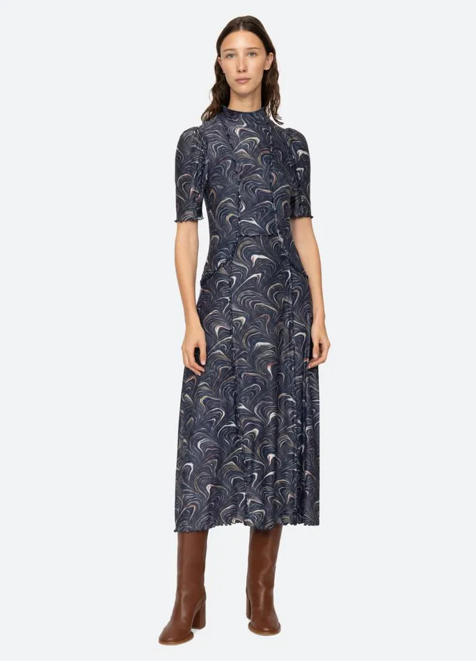 Sea New York Dresses Women Amara SS Dress Navy Sea New York Dresses Women Amara SS Dress Navy