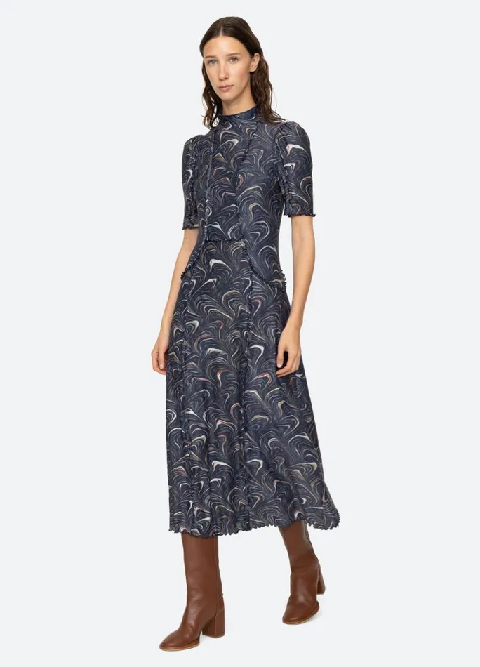Sea New York Dresses Women Amara SS Dress Navy Sea New York Dresses Women Amara SS Dress Navy
