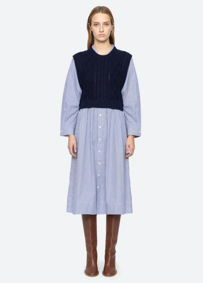 Sea New York Dresses Women Caleb Dress Navy