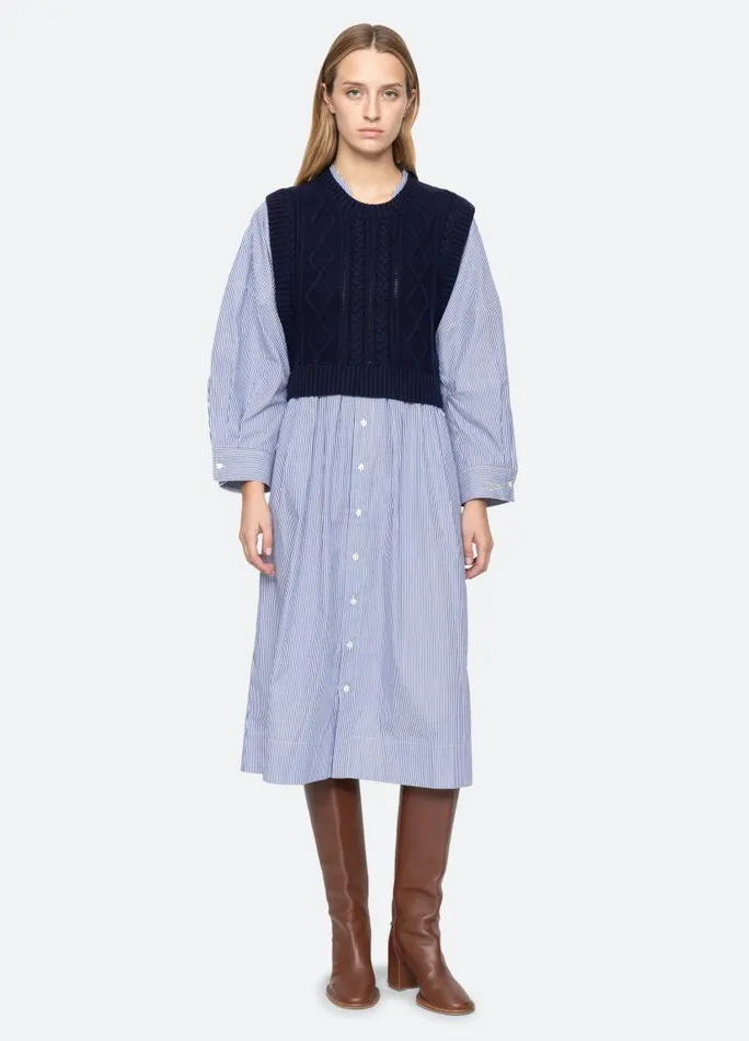 Sea New York Dresses Women Caleb Dress Navy