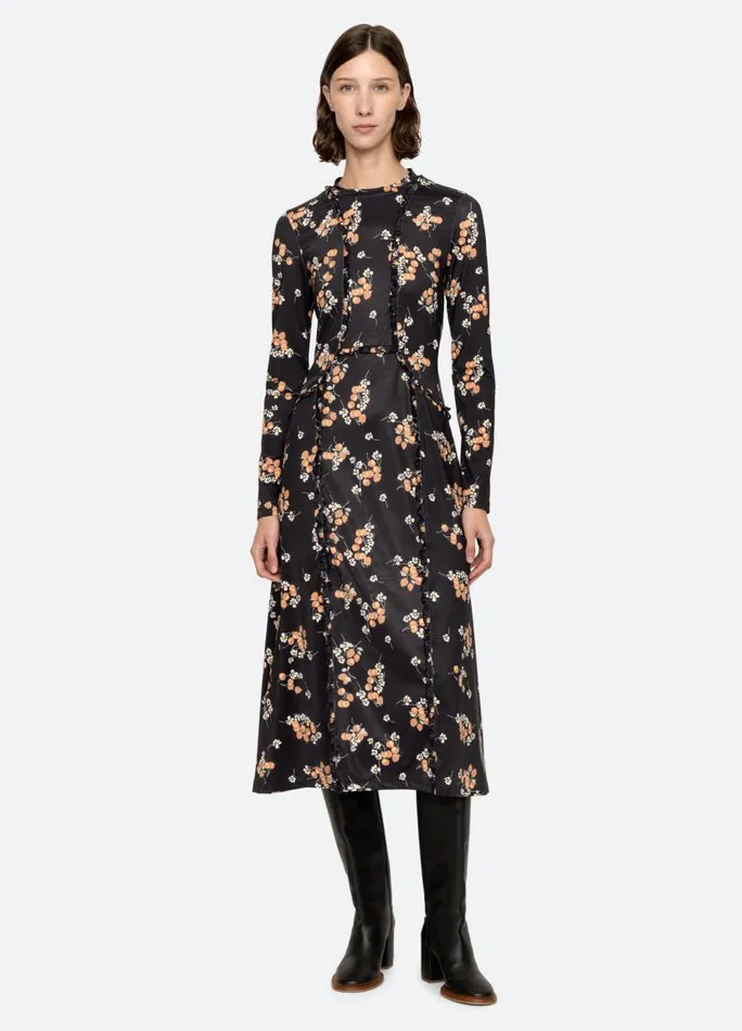 Sea New York Dresses Women Cerise LS Dress Multi
