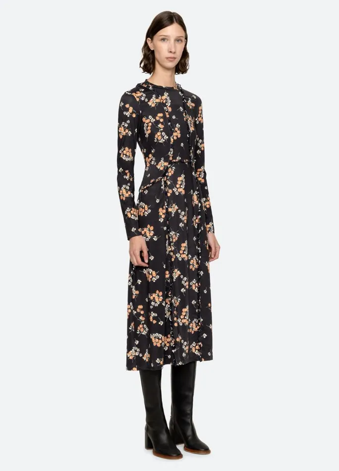 Sea New York Dresses Women Cerise LS Dress Multi