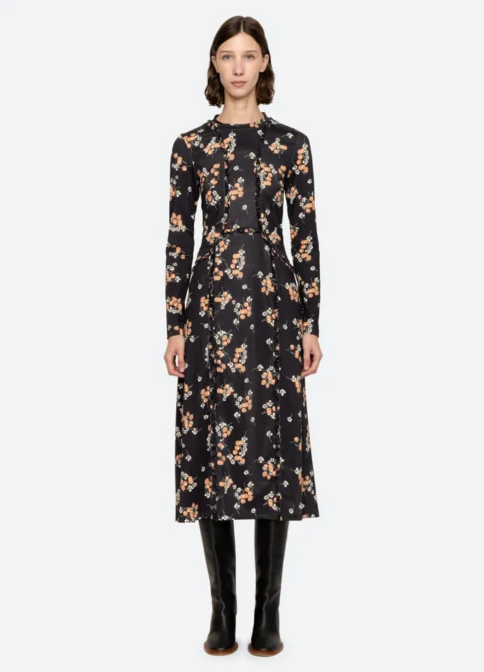 Sea New York Dresses Women Cerise LS Dress Multi