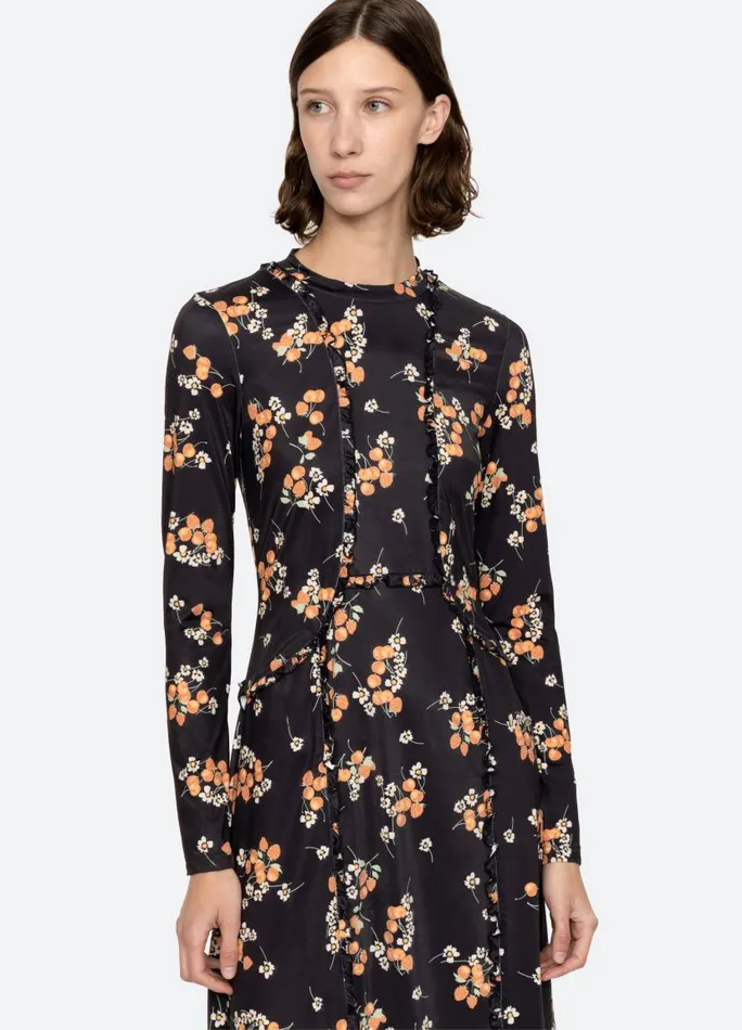 Sea New York Dresses Women Cerise LS Dress Multi