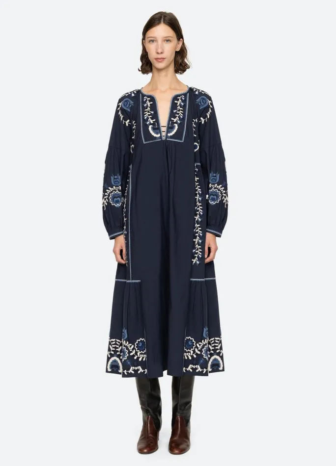 Sea New York Dresses Women Inga Dress Navy Sea New York Dresses Women Inga Dress Navy