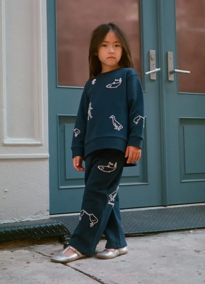 Sea New York Kids Women Demi Kids Sweatpants Navy Sea New York Kids Women Demi Kids Sweatpants Navy