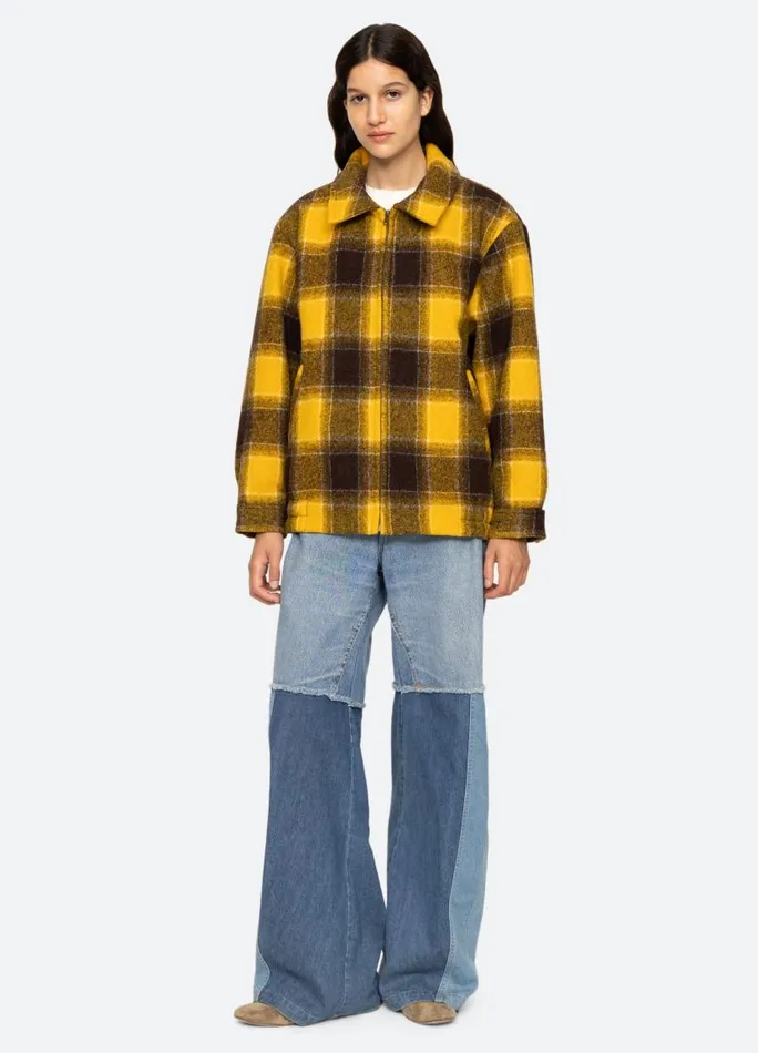Sea New York Outerwear Women Amber Jacket Yellow