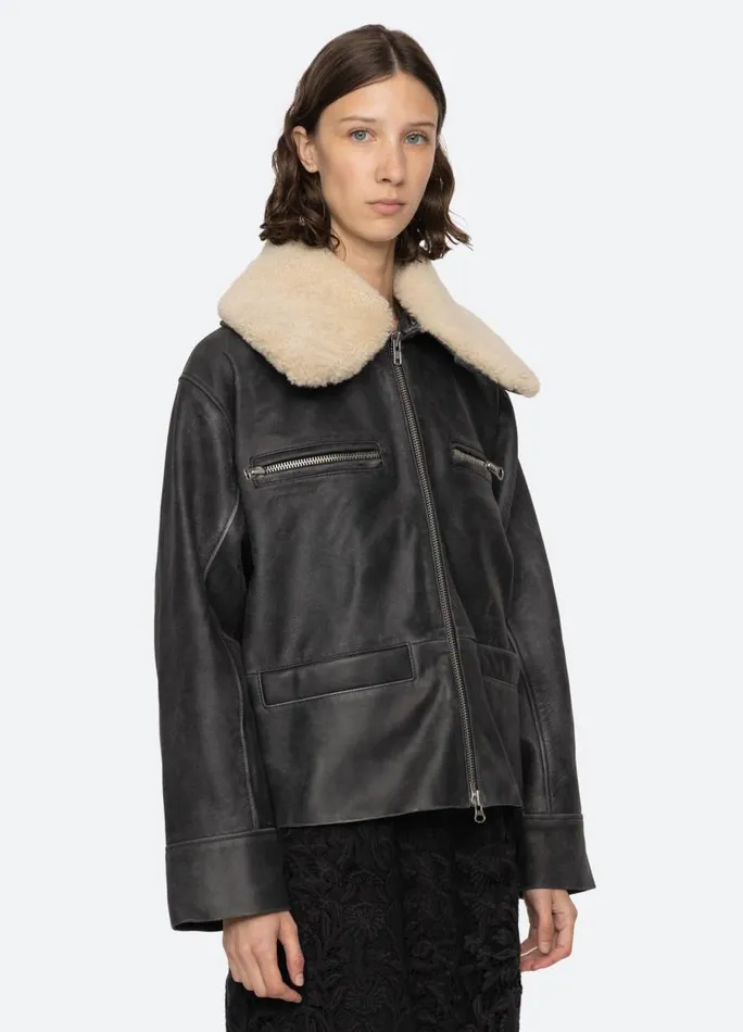 Sea New York Outerwear Women Kiera Jacket Black Sea New York Outerwear Women Kiera Jacket Black