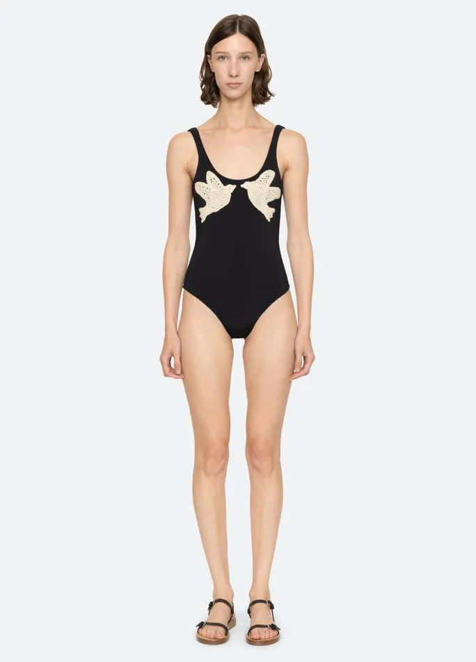 Sea New York Swimwear Women Sally One Piece Black Sea New York Swimwear Women Sally One Piece Black