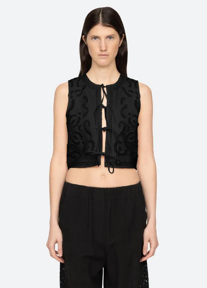 Sea New York Tops Women Edith Vest White