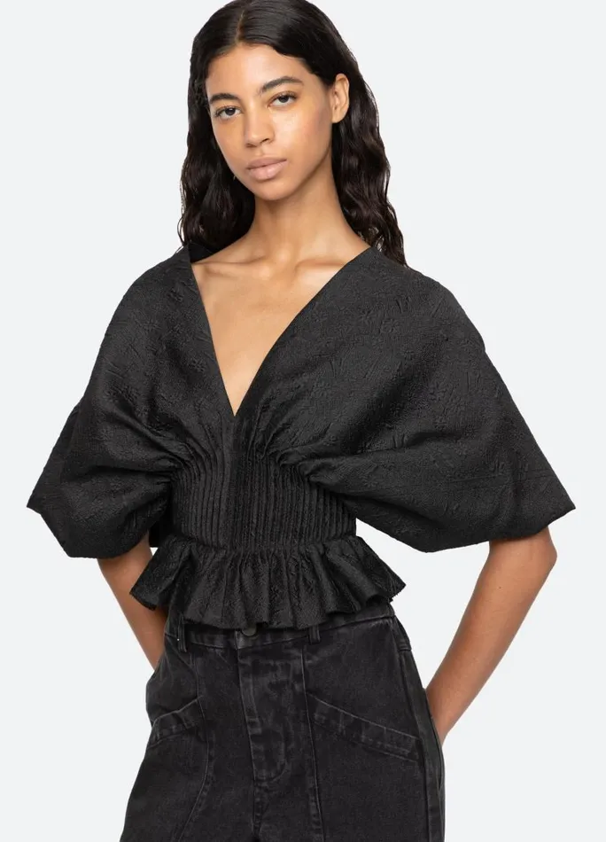 Sea New York Tops Women Elegi Top Black Sea New York Tops Women Elegi Top Black