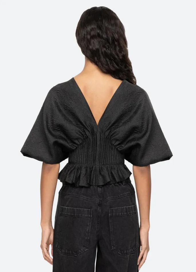 Sea New York Tops Women Elegi Top Black Sea New York Tops Women Elegi Top Black