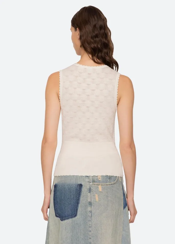 Sea New York Tops Women Mila Tank Navy Sea New York Tops Women Mila Tank Navy