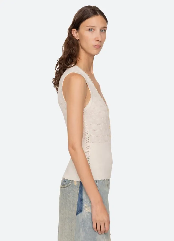 Sea New York Tops Women Mila Tank Navy Sea New York Tops Women Mila Tank Navy
