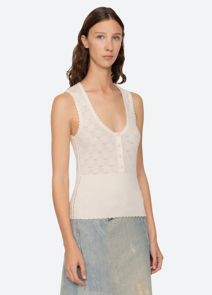 Sea New York Tops Women Mila Tank Navy Sea New York Tops Women Mila Tank Navy