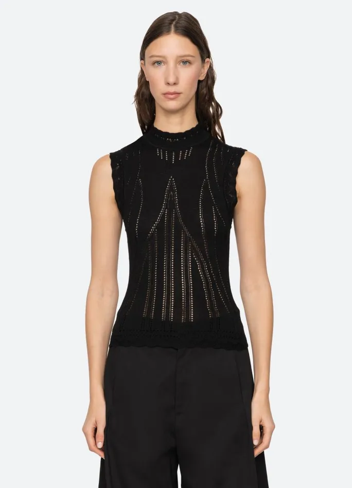 Sea New York Tops Women Paxton Top Black