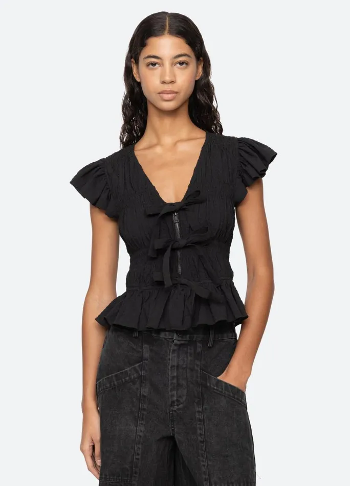 Sea New York Tops Women Regina Top Black