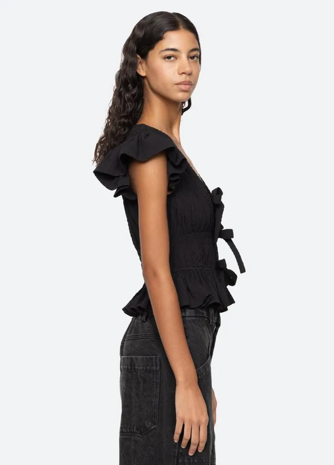 Sea New York Tops Women Regina Top Black