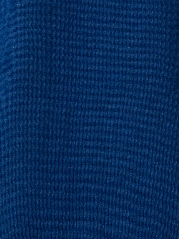 Seamless Cashmere Silk Knit Sweater Denim Women Akris Knitwear