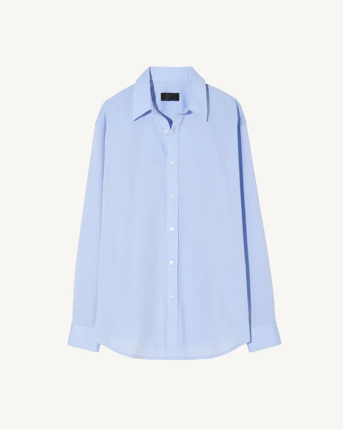 Shirts Nili Lotan Men CRISTOBAL SHIRT Blue