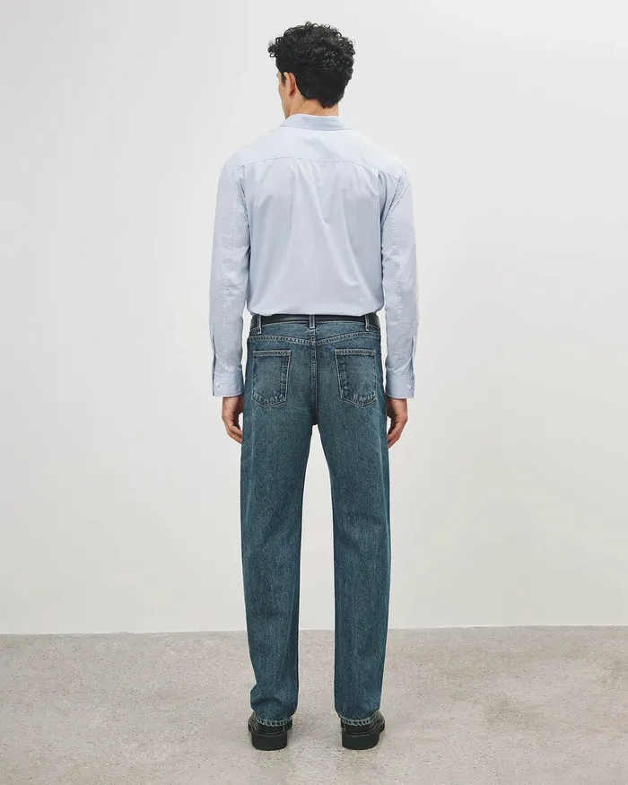 Shirts Nili Lotan Men CRISTOBAL SHIRT Blue