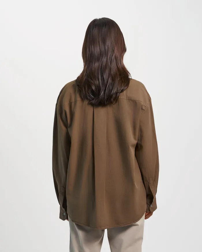 Shirts Women Colorfulstandard Organic Oversized Shirt 8211 Spring Green