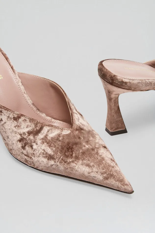 Shoes VELVET MULE 75 MINK Scanlan Theodore Women Shoes VELVET MULE 75 MINK Scanlan Theodore Women
