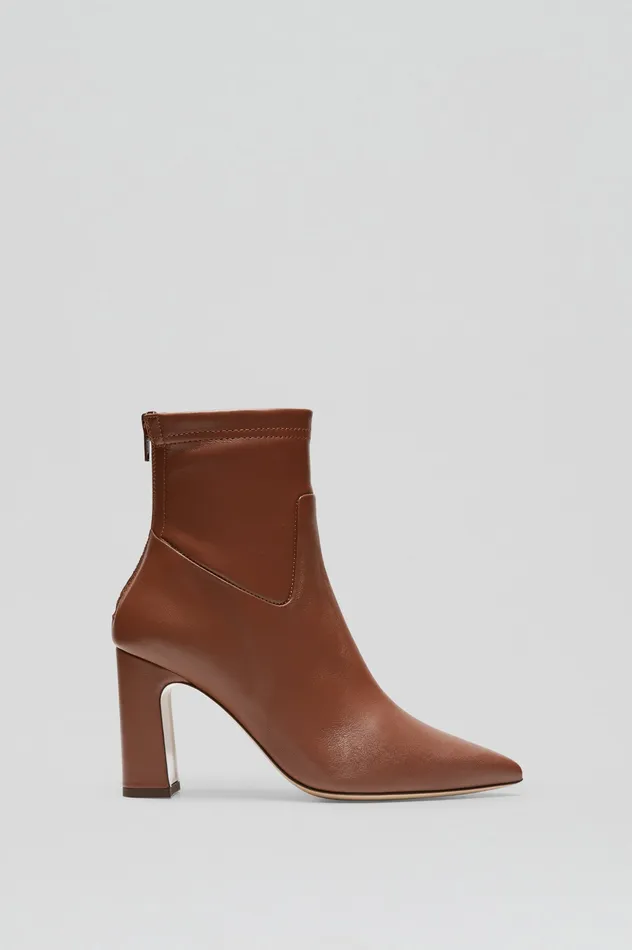 Shoes Women Scanlan Theodore STRETCH ANKLE BOOT 85 COCOA