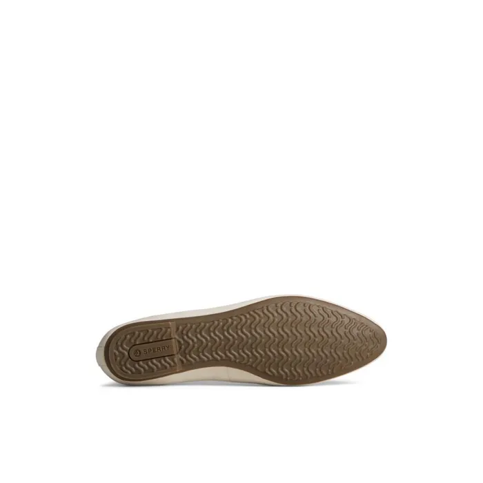 Shoes Women Sperry Piper Ballet Flat Bone