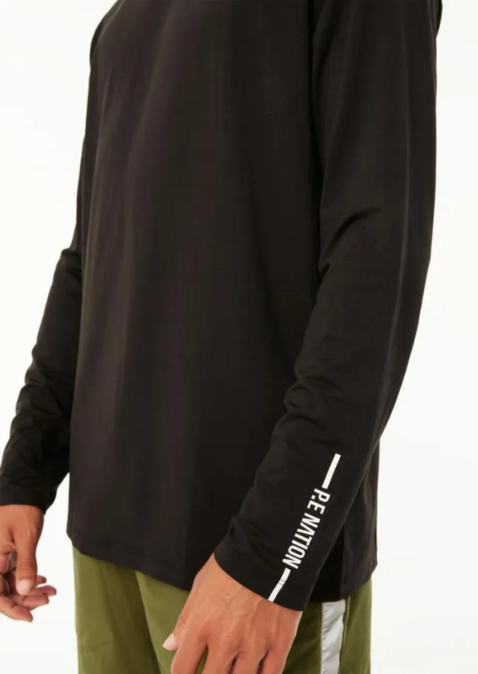 Shop ADRENALIN LS TEE IN BLACK PE Nation Tees