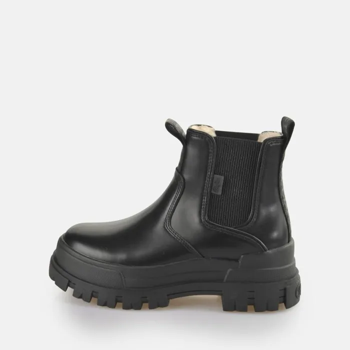 Shop Boots and AnkleBoots BUFFALO Aspha Chelsea Warm Black