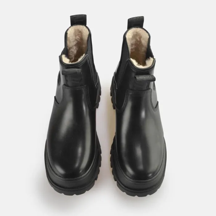 Shop Boots and AnkleBoots BUFFALO Aspha Chelsea Warm Black