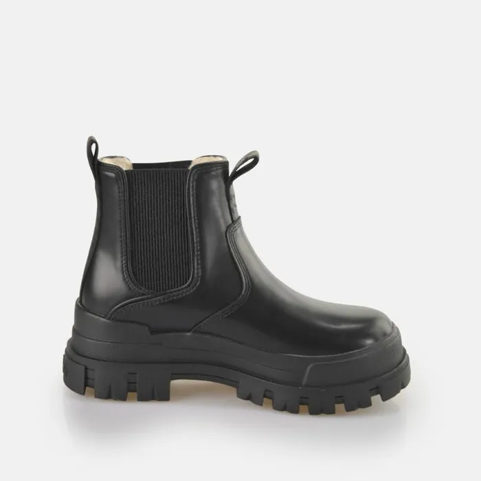 Shop Boots and AnkleBoots BUFFALO Aspha Chelsea Warm Black
