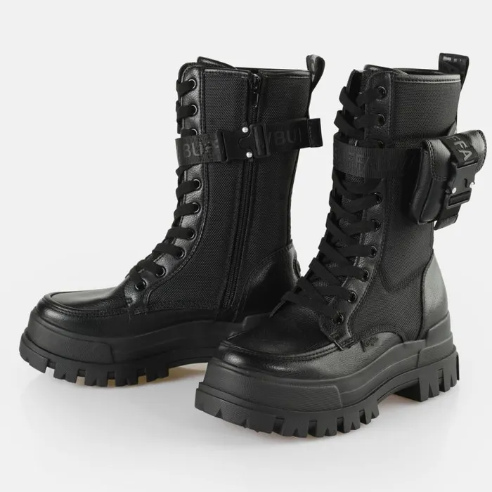 Shop Boots and AnkleBoots BUFFALO Aspha Com Hi Black