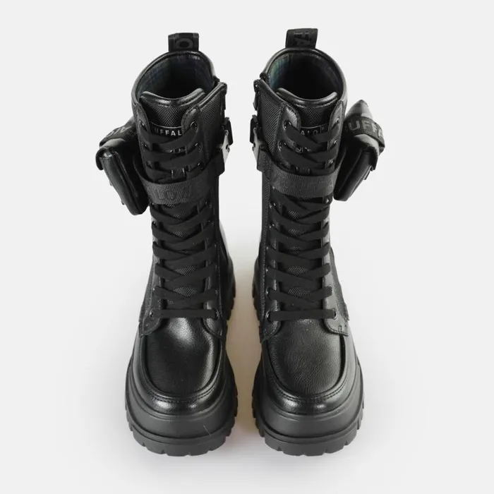Shop Boots and AnkleBoots BUFFALO Aspha Com Hi Black