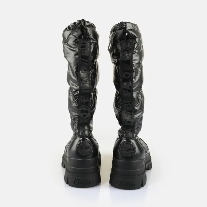 Shop Boots and AnkleBoots BUFFALO Aspha Snow Puffer Black
