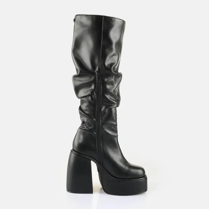 Shop Boots and AnkleBoots BUFFALO Heart Boot Hi Black