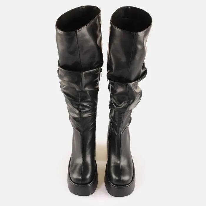 Shop Boots and AnkleBoots BUFFALO Heart Boot Hi Black