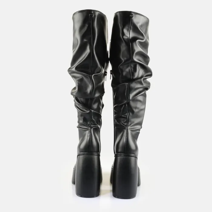 Shop Boots and AnkleBoots BUFFALO Heart Boot Hi Black