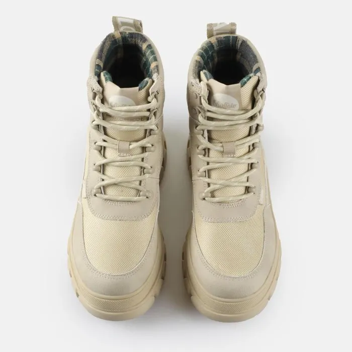 Shop Boots and AnkleBoots BUFFALO Nova Com Creme