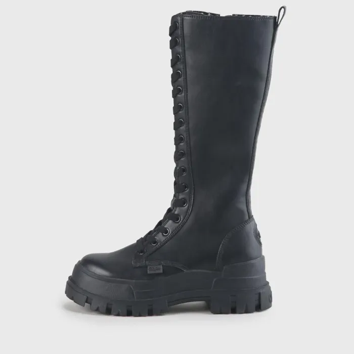 Shop Boots BUFFALO Aspha ON Men CombatBoot Vegan Schwarz Black