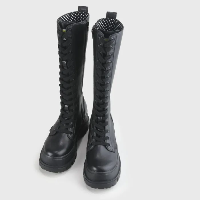 Shop Boots BUFFALO Aspha ON Men CombatBoot Vegan Schwarz Black