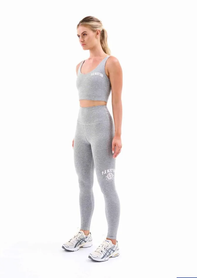Shop CAMINO LEGGING IN GREY MARL PE Nation Leggings