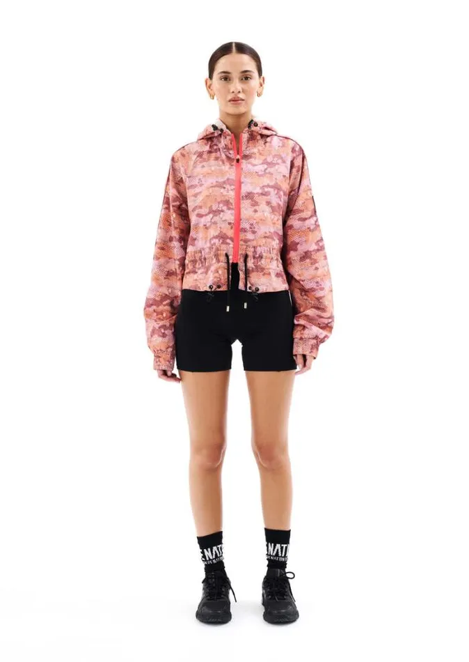 Shop CEREUS JACKET IN SNAKE CAMO PRINT PE Nation Jackets