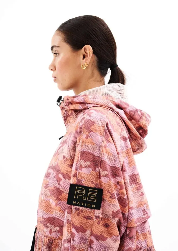 Shop CEREUS JACKET IN SNAKE CAMO PRINT PE Nation Jackets