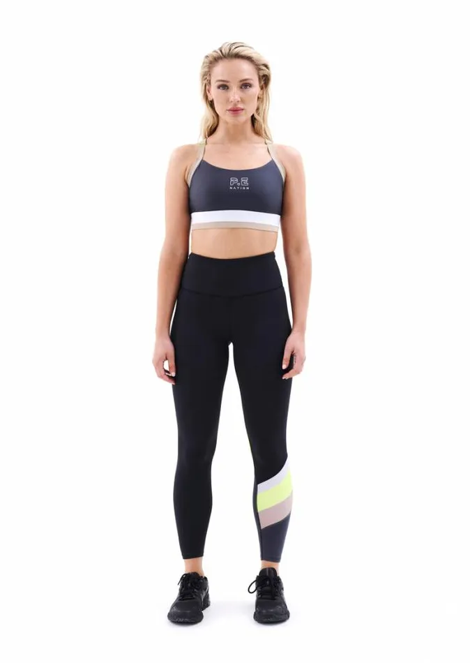 Shop CHECK MARK LEGGING IN BLACK PE Nation Leggings